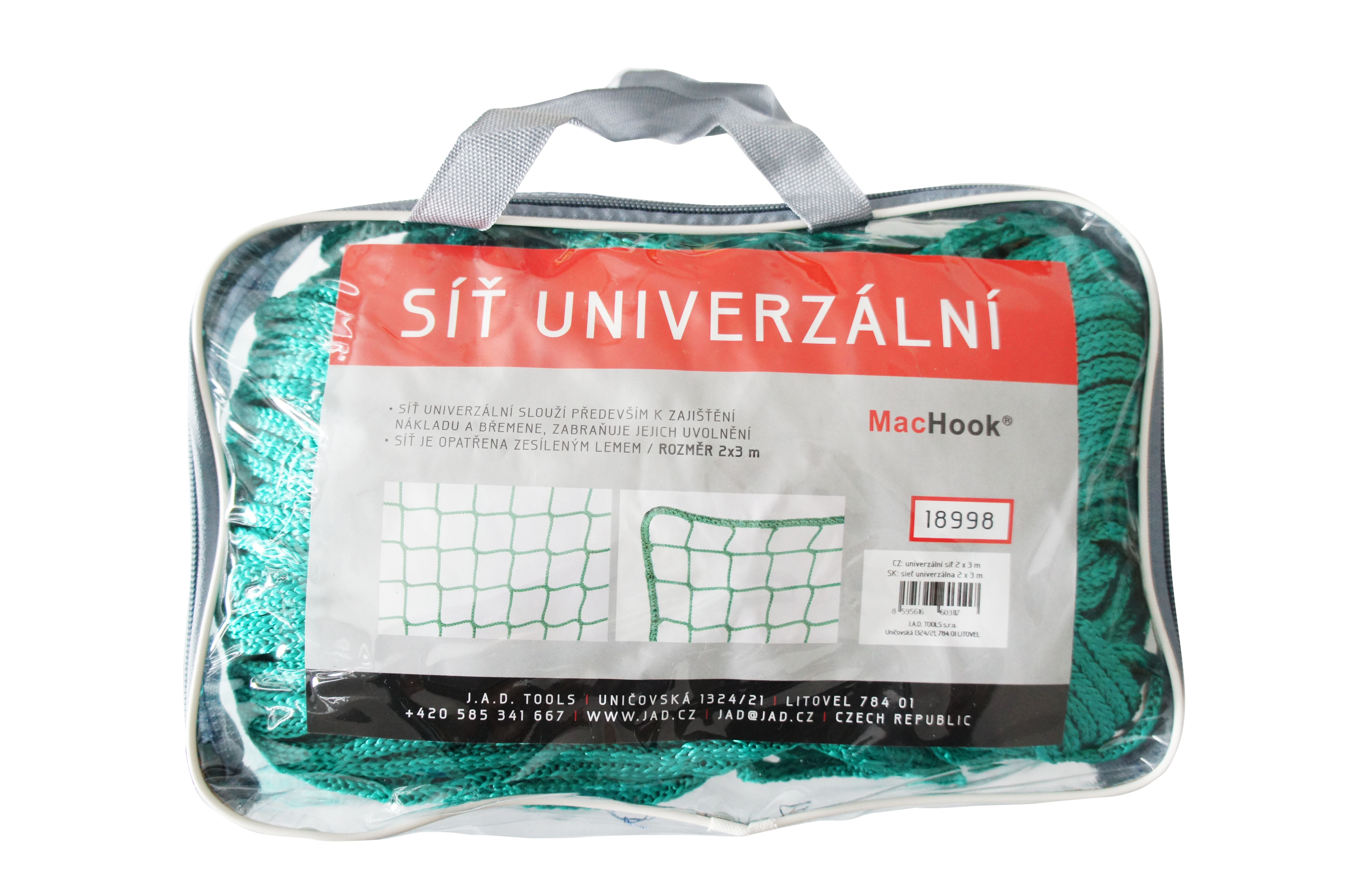 J.A.D. Tools univerzálna sieť 2 x 3 m