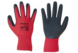 rukavice ochranné 10´ PERFECT GRIP RED