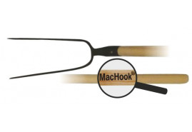 MacHook vidle 2hr. s násadou 130 cm černé
