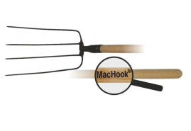 MacHook vidle 4hr. s násadou 130 cm černé