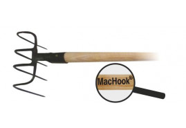 MacHook kopáč 4hr. s násadou 130 cm černé